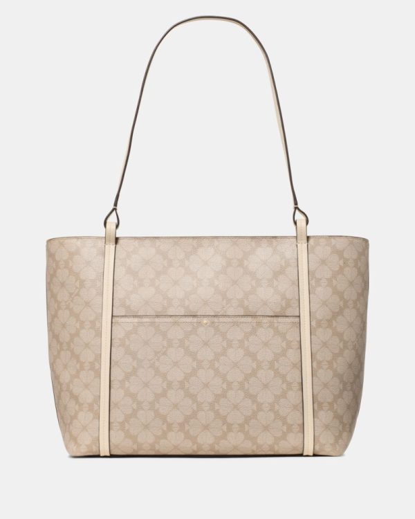 Kate Spade Outlet Marlowe Spade Flower Coated Canvas Tote Bag - Preorder