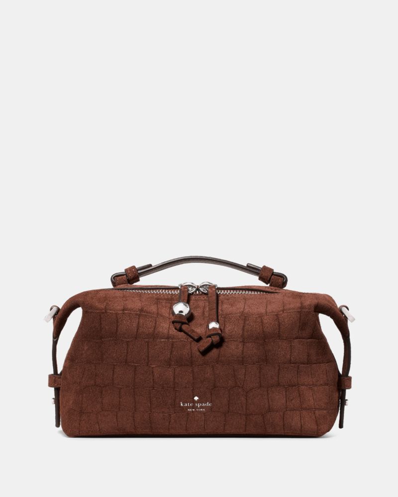 Kate Spade Outlet Billie Suede Croc Crossbody Bag - Preorder