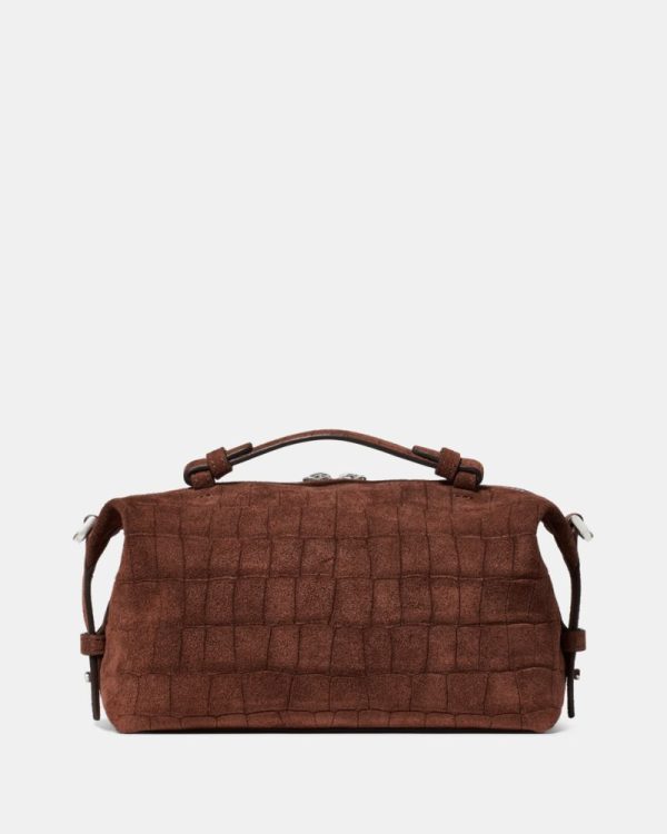Kate Spade Outlet Billie Suede Croc Crossbody Bag - Preorder