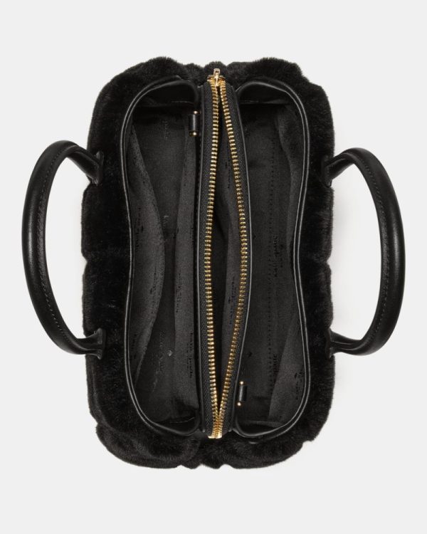 Kate Spade Outlet Thompson Street Faux Fur Small Satchel Bag - Preorder