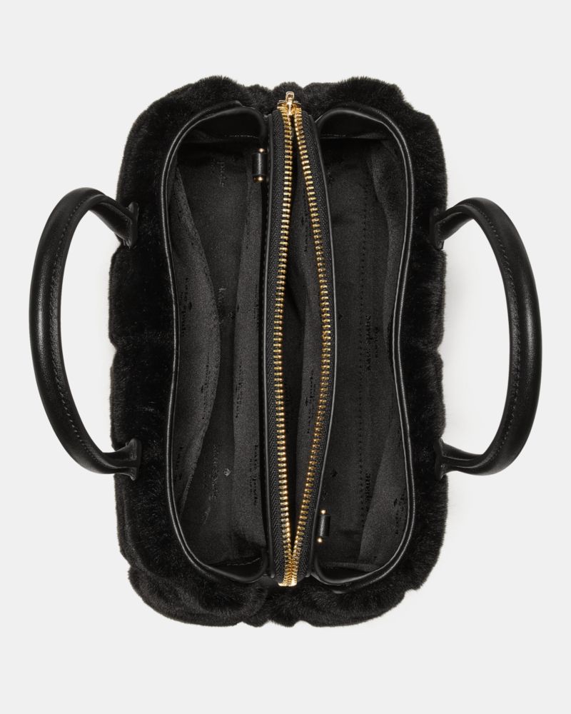 Kate Spade Outlet Thompson Street Faux Fur Small Satchel Bag - Preorder