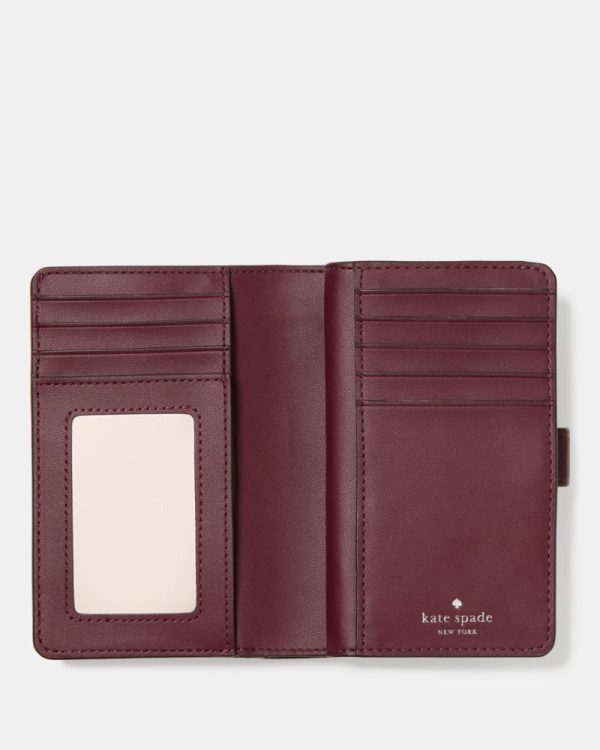 Kate Spade Outlet Floral Medium Bifold Wallet - Preorder