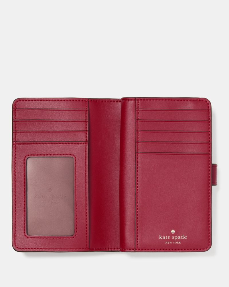 Kate Spade Outlet Studded Medium Bifold Wallet - Preorder