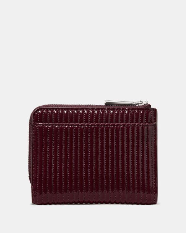 Kate Spade Outlet Shiny Quilted Small L-zip Wallet - Preorder