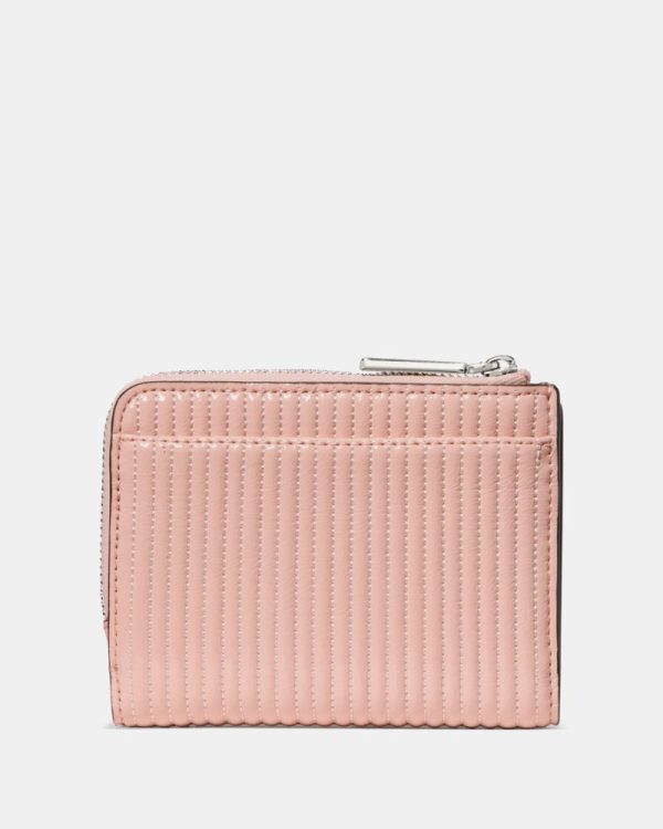 Kate Spade Outlet Shiny Quilted Small L-zip Wallet - Preorder