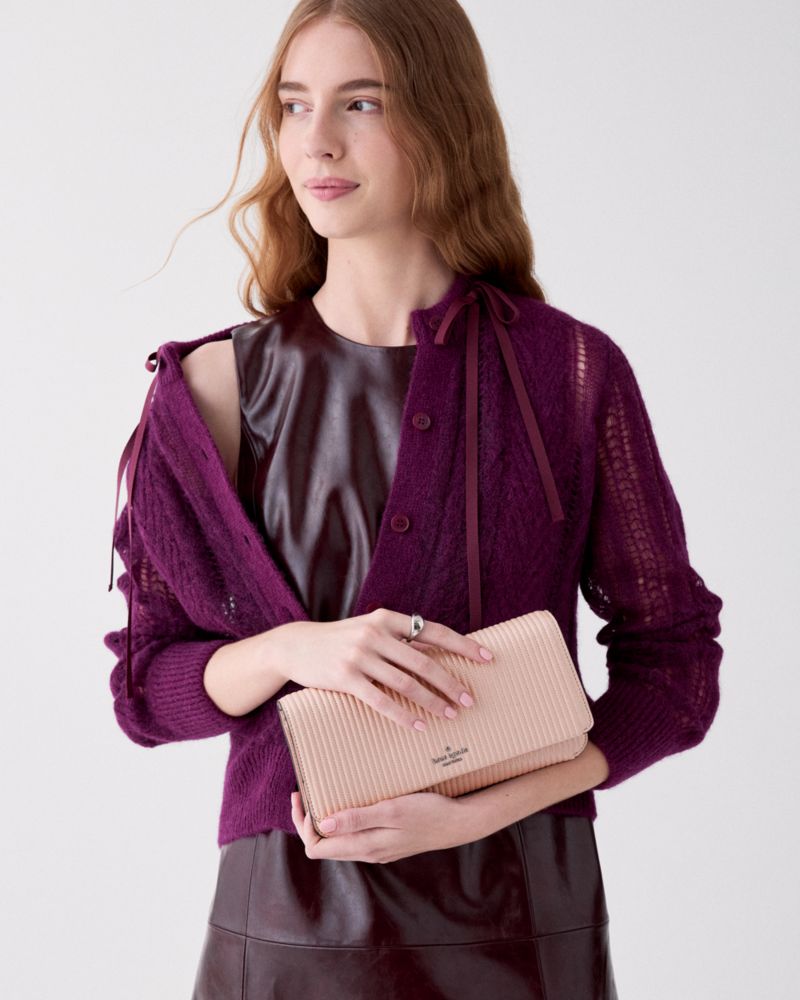 Kate Spade Outlet Ivy Shiny Quilted Crossbody Bag - Preorder