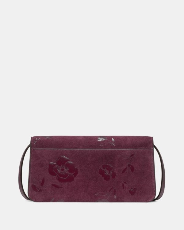 Kate Spade Outlet Ivy Floral Suede Crossbody Bag - Preorder