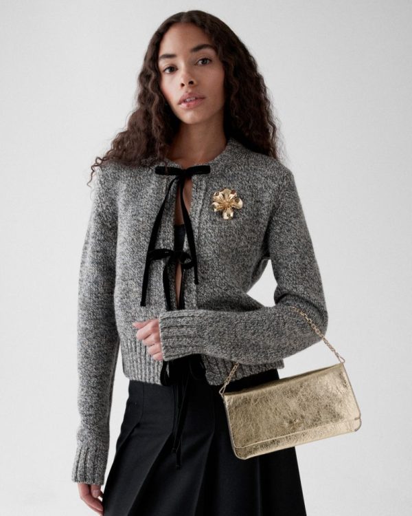 Kate Spade Outlet Ivy Metallic Crossbody Bag - Preorder