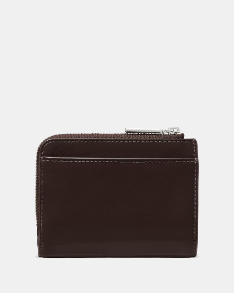 Kate Spade Outlet Shiny Leather Small L-zip Wallet - Preorder