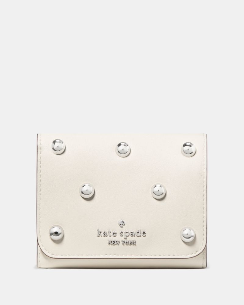Kate Spade Outlet Studded Small L-zip Wallet - Preorder