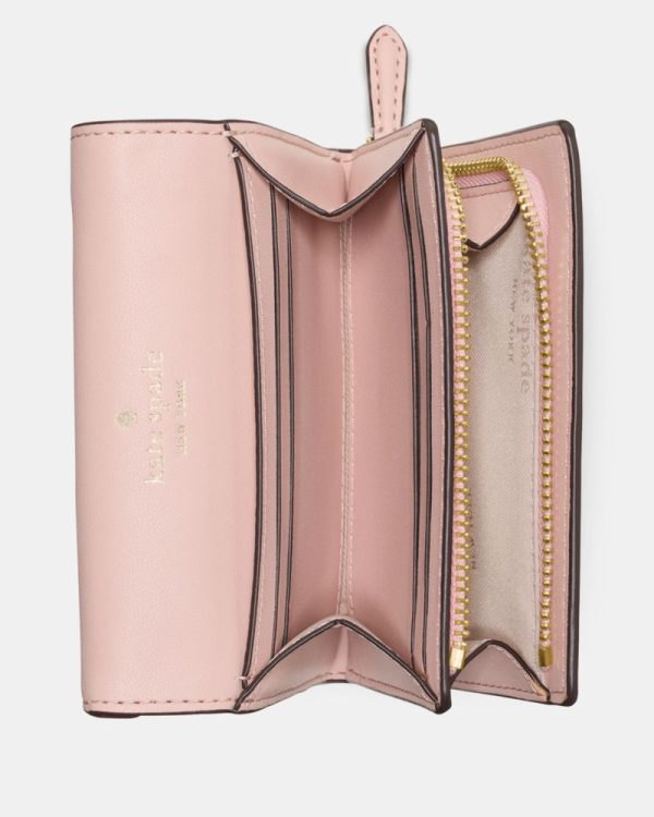 Kate Spade Outlet Floral Small L-zip Flap Wallet - Preorder