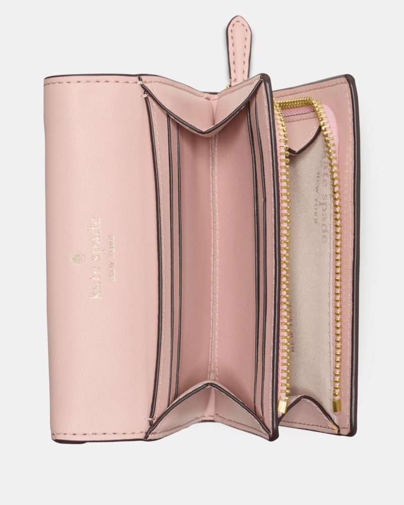 Kate Spade Outlet Floral Small L-zip Flap Wallet - Preorder