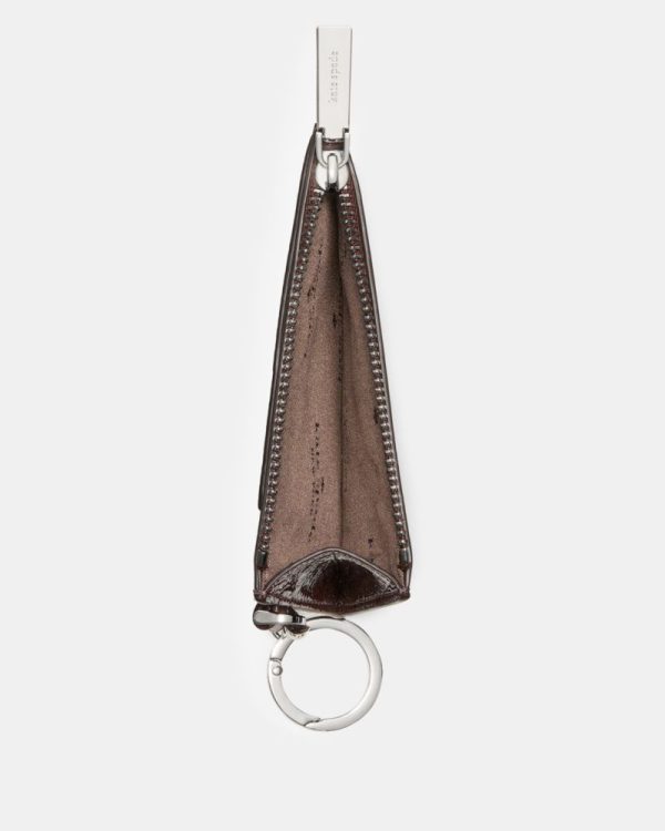 Kate Spade Outlet Shiny Leather Key Ring Card Holder - Preorder