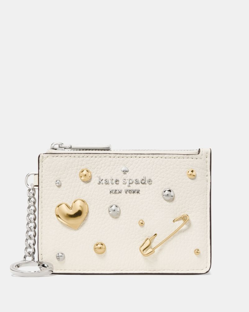 Kate Spade Outlet Charmed Key Ring Card Holder - Preorder