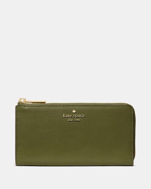 Kate Spade Outlet Large Slim L-zip Wallet - Preorder