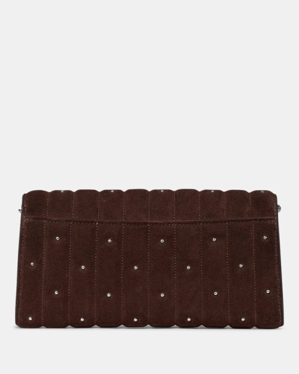 Kate Spade Outlet Scarlett Quilted Suede Wallet On Chain - Preorder
