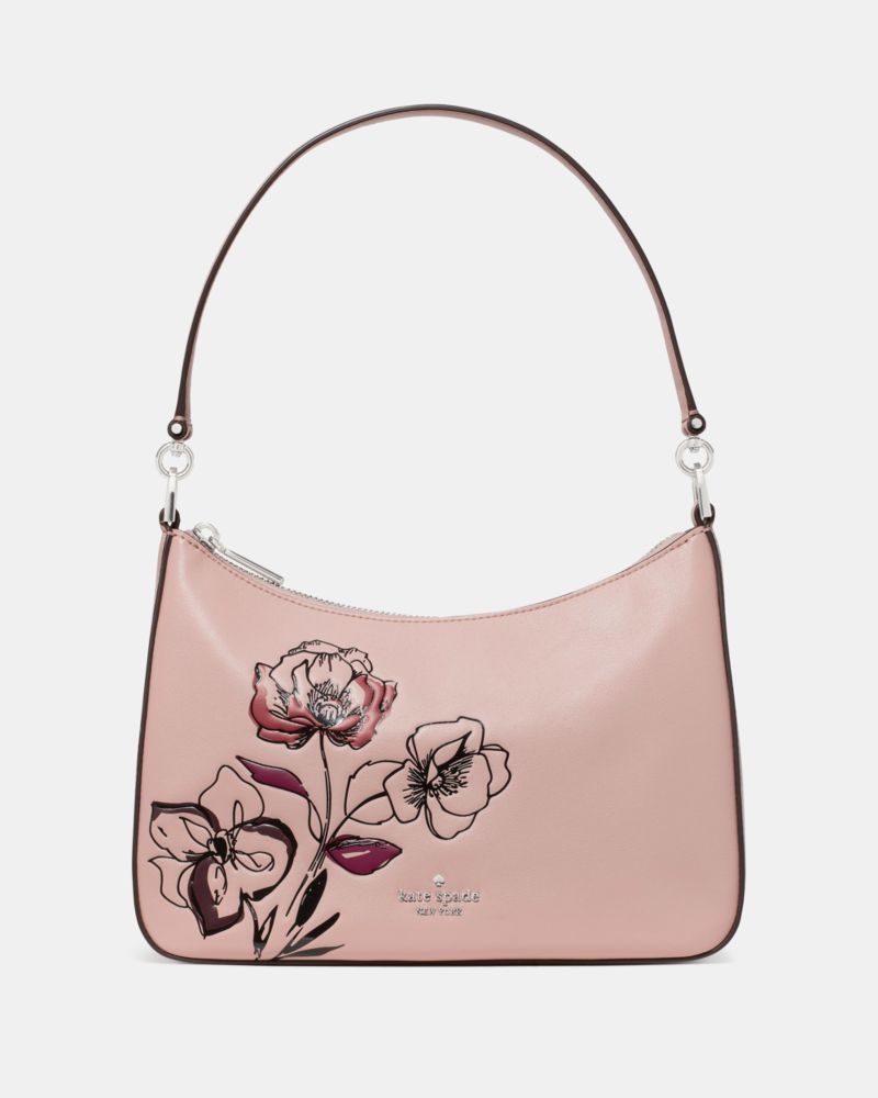 Kate Spade Outlet Margot Floral Medium Leather Shoulder Bag - Preorder