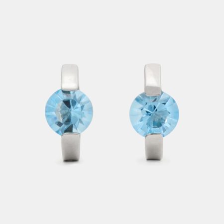 Kate Spade Outlet You're A Gem Huggies - Preorder — Blue/Silver
