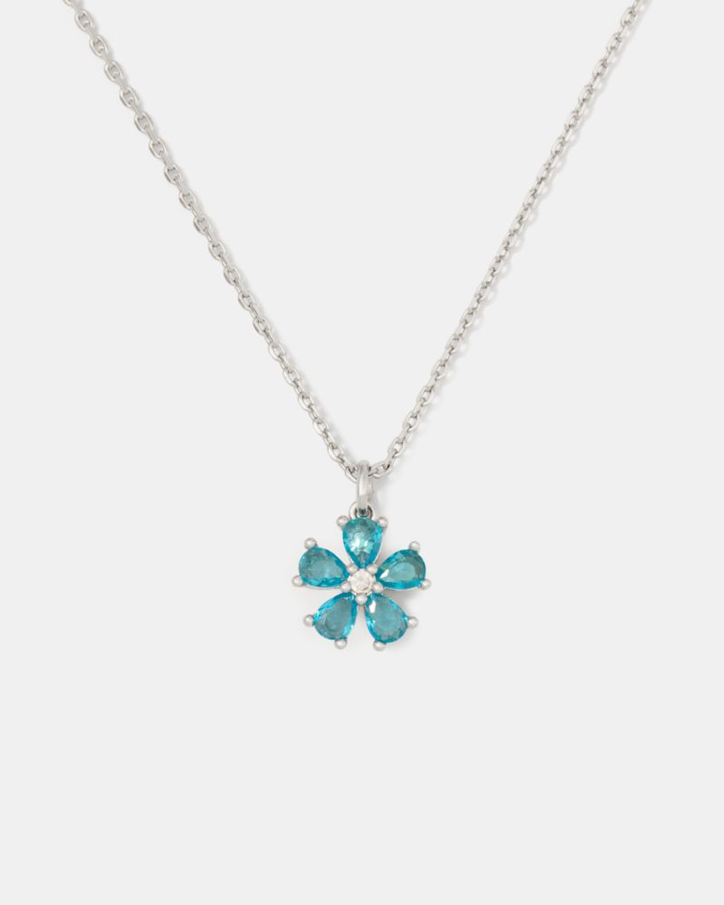 Kate Spade Outlet You're A Gem Flower Pendant - Preorder