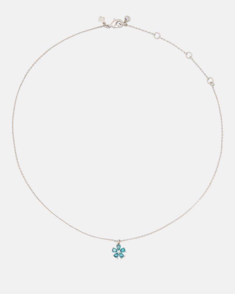 Kate Spade Outlet You're A Gem Flower Pendant - Preorder