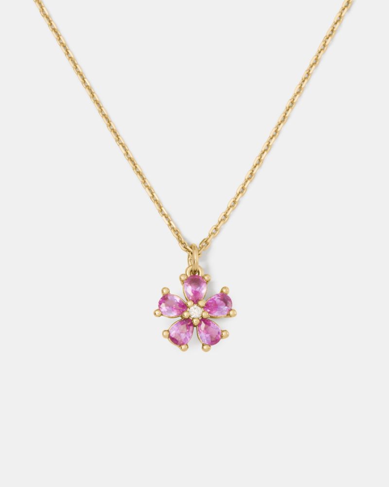 Kate Spade Outlet You're A Gem Flower Pendant - Preorder