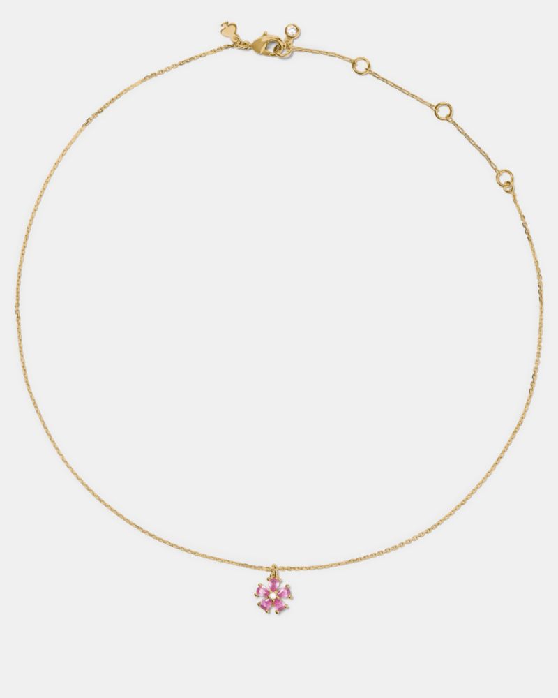 Kate Spade Outlet You're A Gem Flower Pendant - Preorder