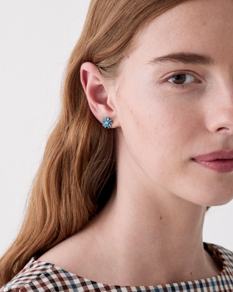 Kate Spade Outlet You're A Gem Flower Studs - Preorder