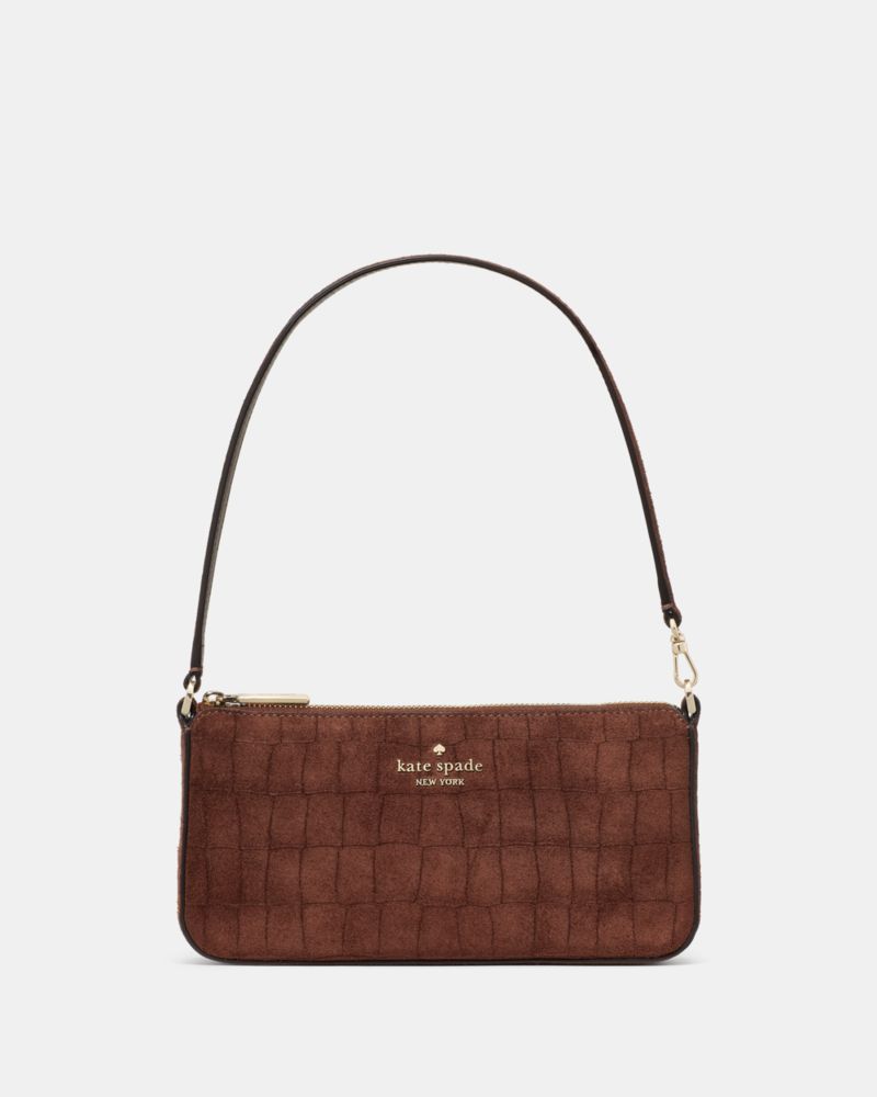 Kate Spade Outlet Gemini Suede Croc Mini Bag - Preorder