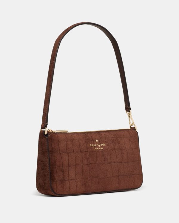 Kate Spade Outlet Gemini Suede Croc Mini Bag - Preorder