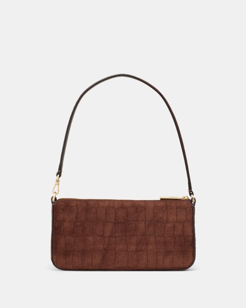 Kate Spade Outlet Gemini Suede Croc Mini Bag - Preorder