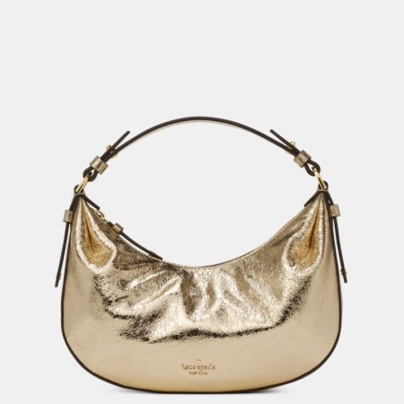 Kate Spade Outlet Selene Metallic Shoulder Bag - Preorder — Gold