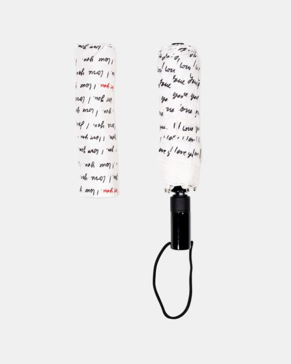 Kate Spade Outlet I Love You Travel Umbrella - Preorder
