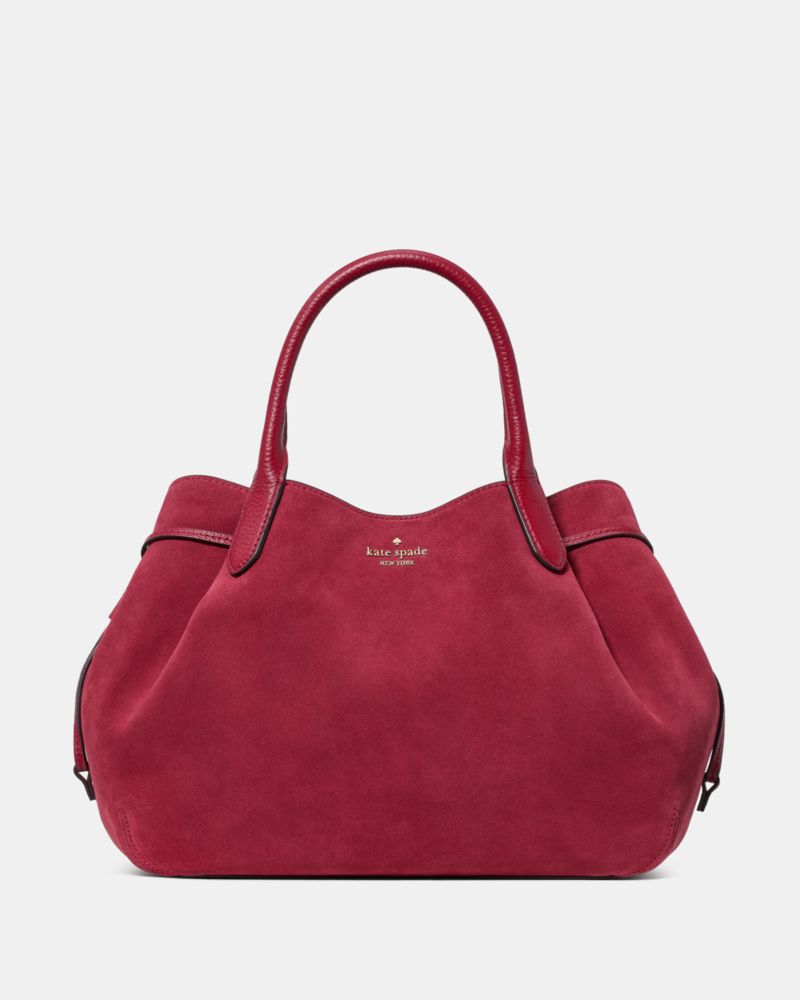 Kate Spade Outlet Dumpling Suede Large Satchel Bag - Preorder