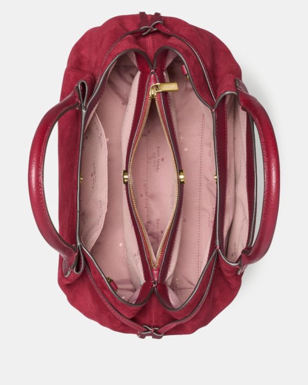 Kate Spade Outlet Dumpling Suede Large Satchel Bag - Preorder