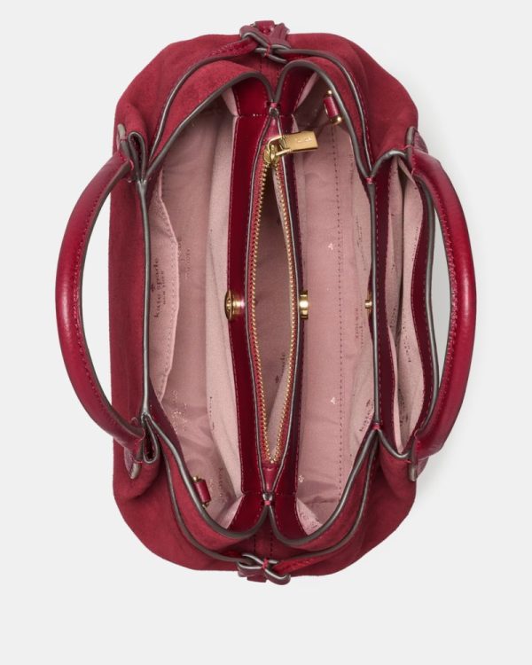 Kate Spade Outlet Dumpling Suede Satchel Bag - Preorder