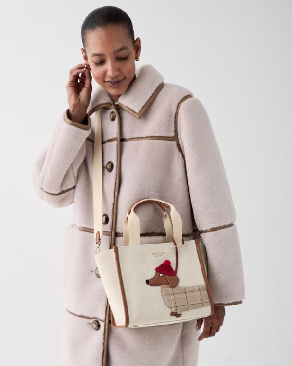 Kate Spade Outlet Kip Charlie Dachshund Small Tote Bag - Preorder