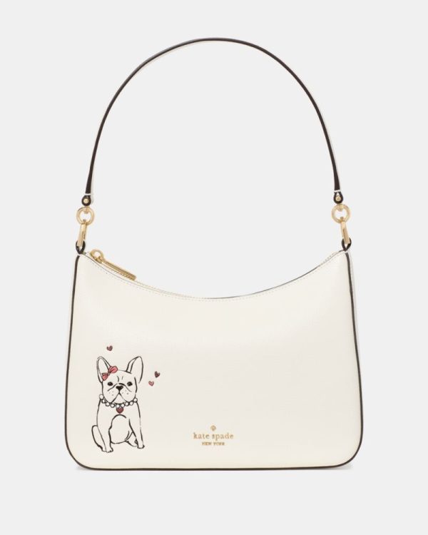 Kate Spade Outlet Margot Lottie Frenchie Medium Shoulder Bag - Preorder