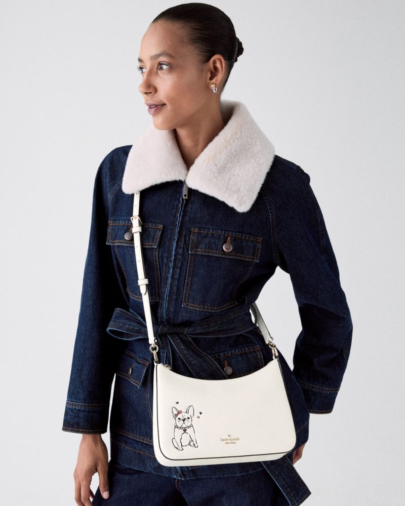 Kate Spade Outlet Margot Lottie Frenchie Medium Shoulder Bag - Preorder