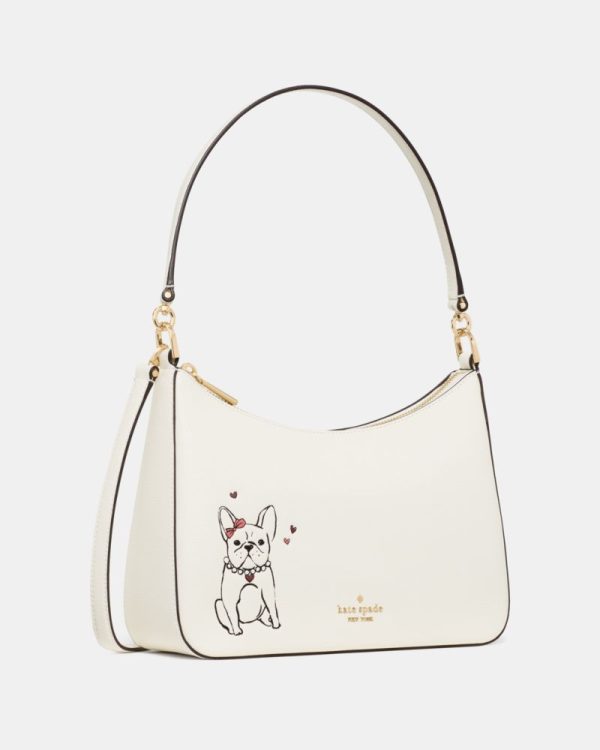 Kate Spade Outlet Margot Lottie Frenchie Medium Shoulder Bag - Preorder
