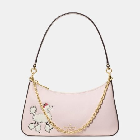Kate Spade Outlet Margot Dottie Poodle Shoulder - Preorder — Light Rosebud Multi