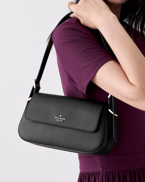 Kate Spade Outlet Gwen Textured Patent Shoulder Bag - Preorder