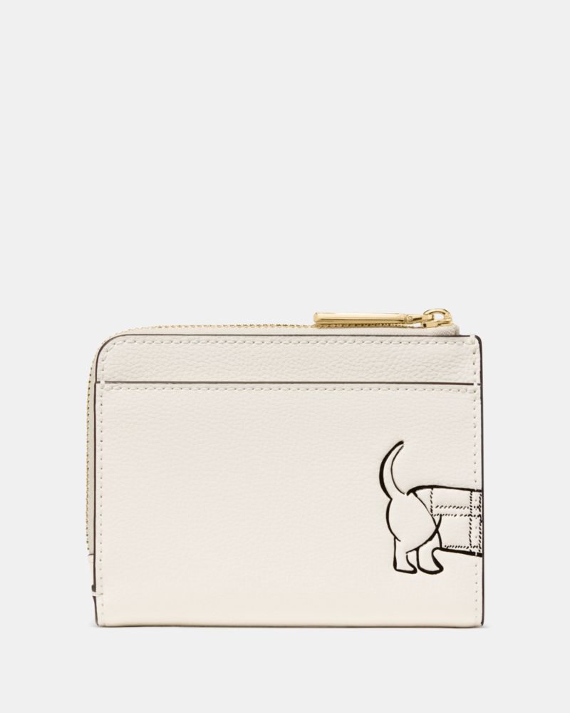 Kate Spade Outlet Charlie Dachshund Small L-zip Wallet - Preorder