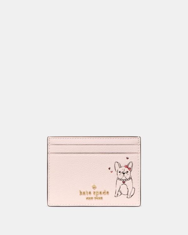 Kate Spade Outlet Lottie Frenchie Small Slim Card Holder - Preorder