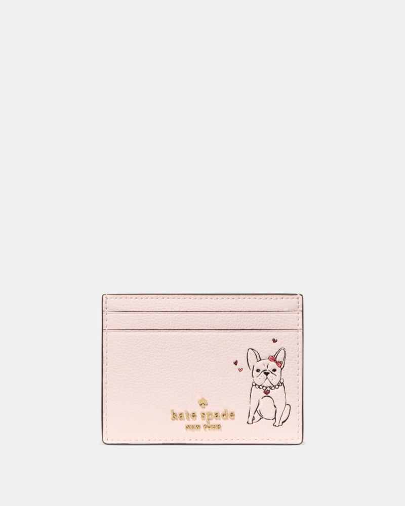 Kate Spade Outlet Lottie Frenchie Small Slim Card Holder - Preorder