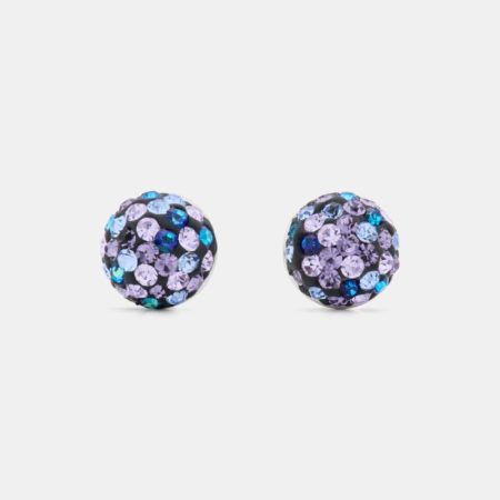 Kate Spade Outlet Bold Brilliance Clay Pave Studs - Preorder — Blue Multi/Silver