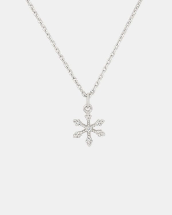 Kate Spade Outlet You're A Gem Pave Snowflake Pendant - Preorder