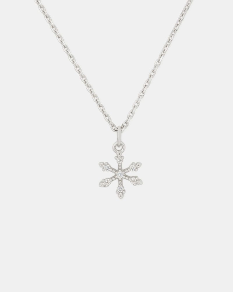 Kate Spade Outlet You're A Gem Pave Snowflake Pendant - Preorder - Image 2