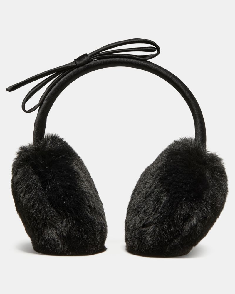 Kate Spade Outlet Shoelace Bow Earmuffs - Preorder