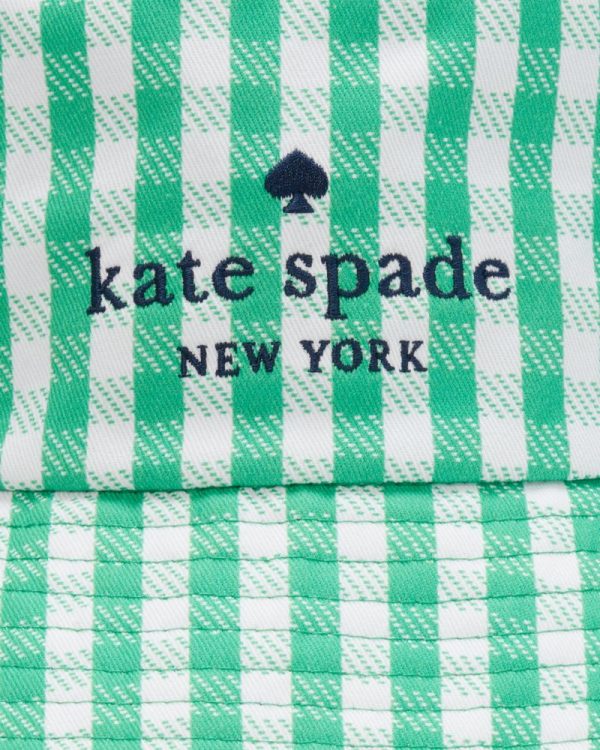 Kate Spade Outlet Jazzy Gingham Bucket Hat - Preorder