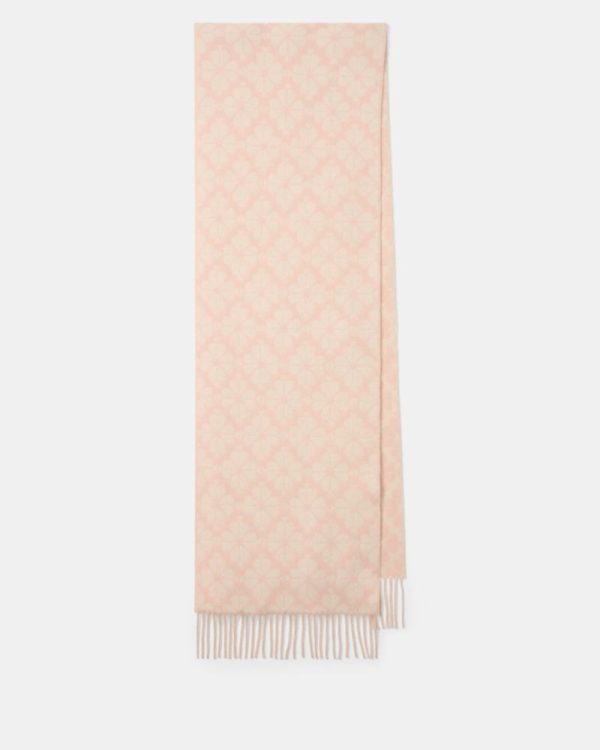 Kate Spade Outlet Spade Flower Cashmere Scarf - Preorder